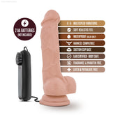 Blush Dr. Skin Dr. Tim Realistic 7.5-Inch Long Remote Control Vibrating Dildo With Suction Cup Base-French Quarter Lingerie